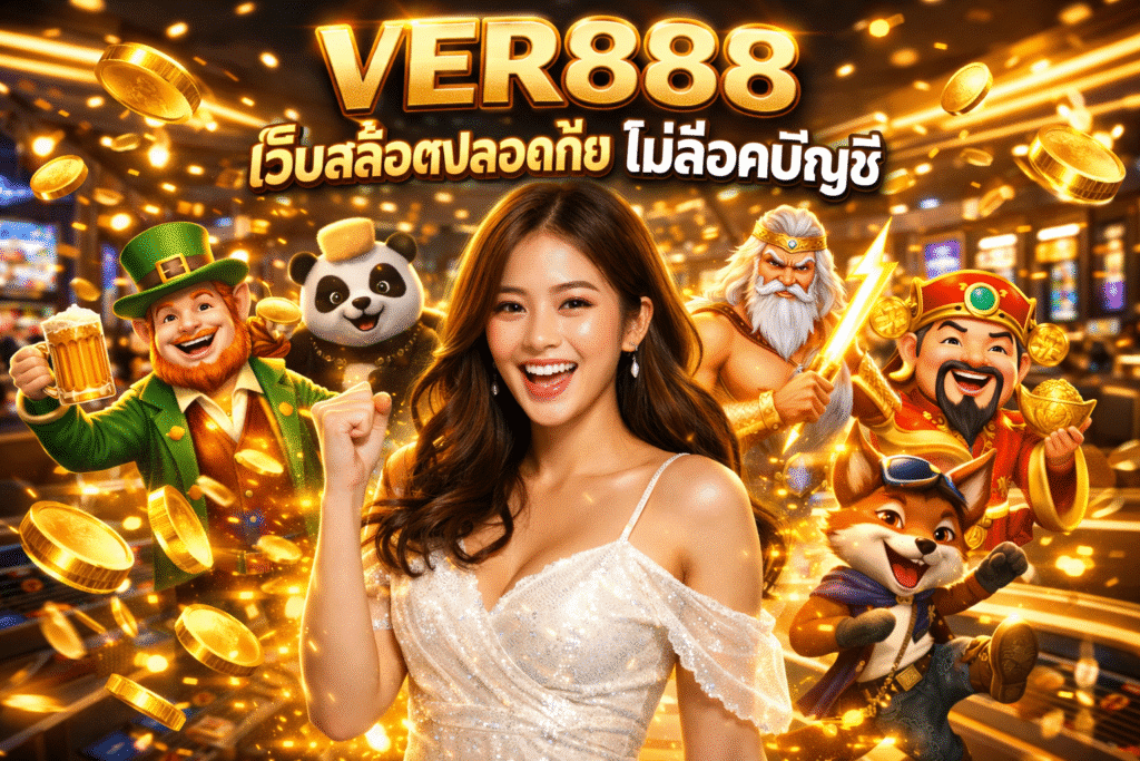 VER888 เว็บสล็อตปลอดภัย ไม่ล็อคบัญชี
