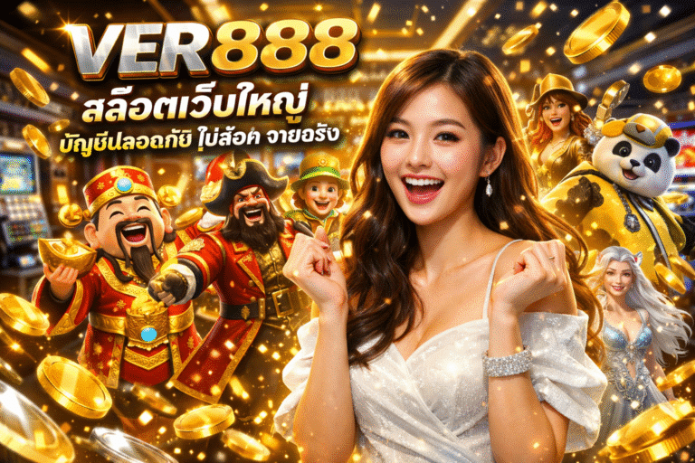 VER888 สล็อตเว็บใหญ่ บัญชีปลอดภัย ไม่ล็อค จ่ายจริง